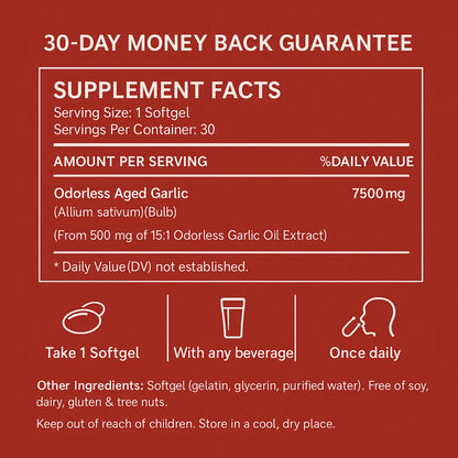 Aged Garlic Extract Softgels